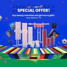 Euroopa meistrivõistluste punase valguse teraapia paneel